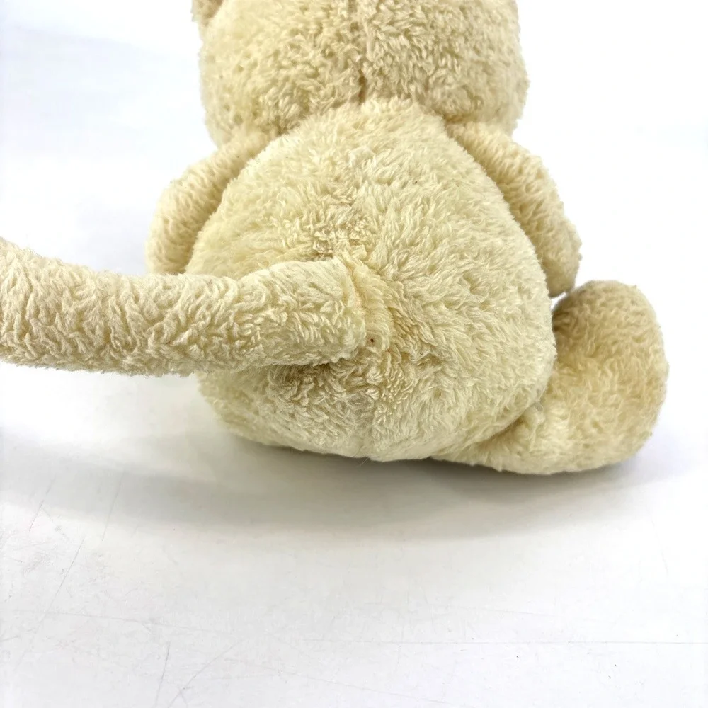 First & Main Yellow Kitty Cat Plush Lovey Plaid Heart Tender Friend‎ Ashley